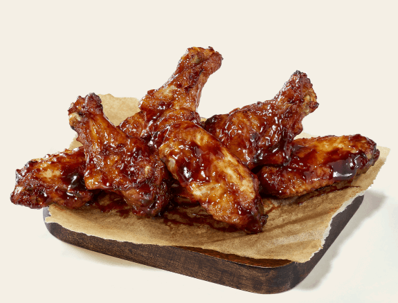 Alitas de pollo smokey BBQ